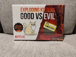 Exploding Kittens Good Vs Evil Card Game Sealed Netflix